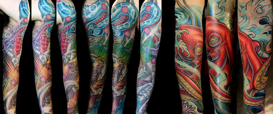 koi carp tattoo designs sleeve