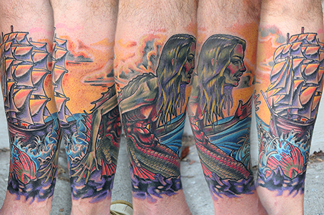 Nathaniel Gann Tattoo Art - Remington Tattoo San Diego