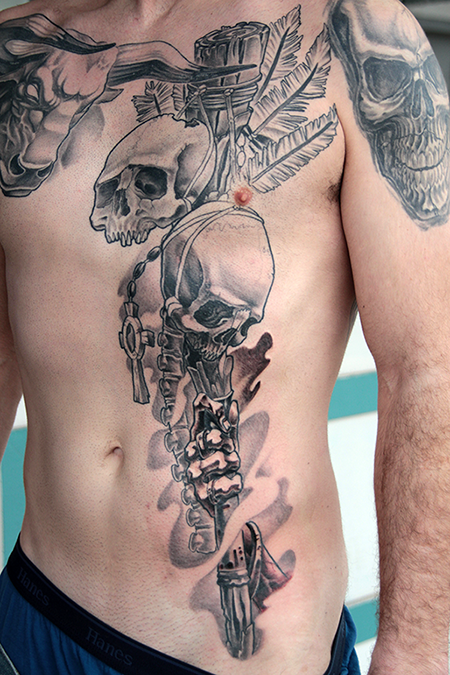 Nathaniel Gann Tattoo Art - Remington Tattoo San Diego