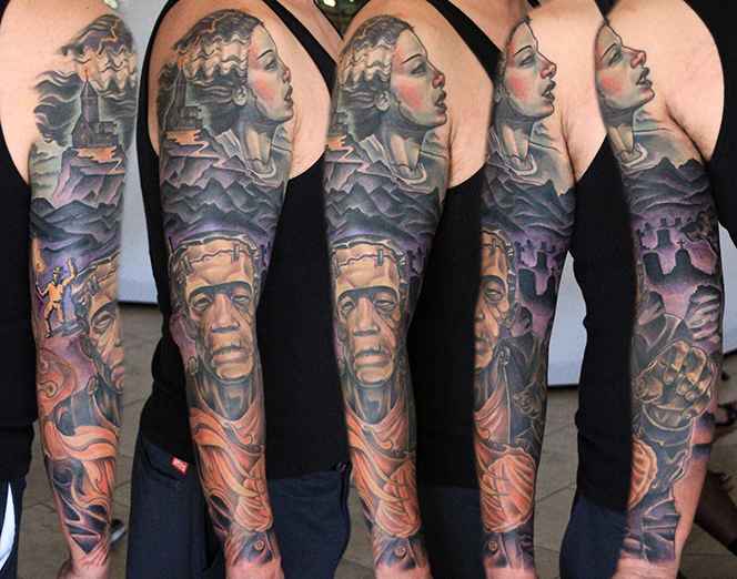 Nathaniel Gann Tattoo Art - Remington Tattoo San Diego