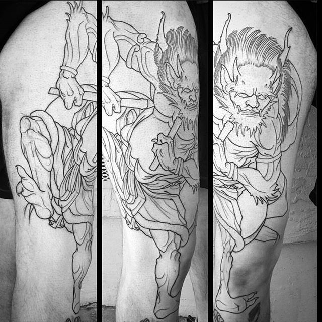 Work in progress by @gust_razotattoos #art #tattoo #tattoos #remington #remingtontattoo #gustrazotattos #gustrazo #northpark #30thst #sandiegotattoo #sandiegoartist #sandiegotattooshop #sandiegotattooartist #sandiego