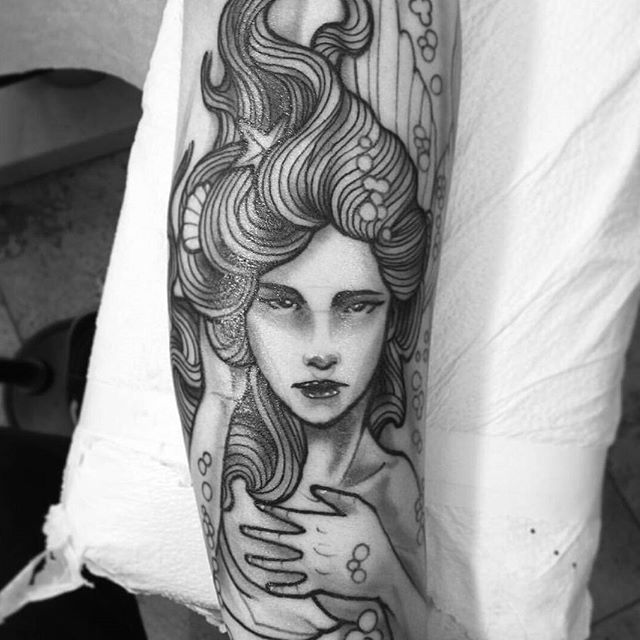 86 Mermaid Shoulder Tattoo Designs  Tattoo Designs  TattoosBagcom