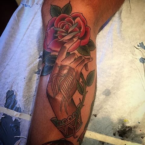 Tattoo by @alessioricci #remingtontattoo #alessioriccitattoo #sandiegotattoos #northpark