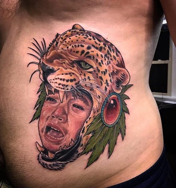 Jaguar Head Tattoo