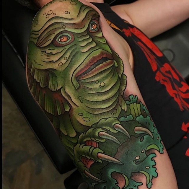 Creature from the Black Lagoon Tattoo