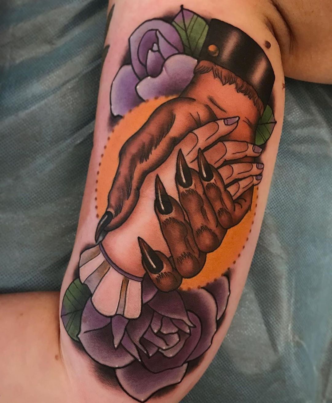 Beauty And The Beast Tattoo Remington Tattoo Parlor