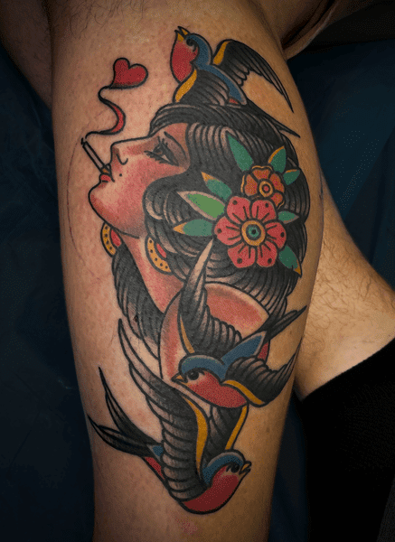 traditional-american-ladyhead-tattoo-chris-cockrill-san-diego