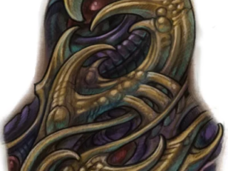 bio-organic-back-piece-colored-pencil-design-drawing-terry-ribera-san-diego