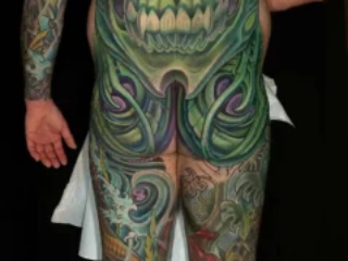 bio-organic-green-skull-full-back-bodysuit-tattoo-terry-ribera-san-diego