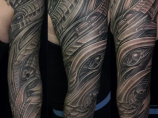 biomechanical-black-grey-alien-eye-full-sleeve-tattoo-terry-ribera-san-diego