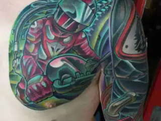 biomechanical-chest-back-tattoo-terry-ribera-san-diego