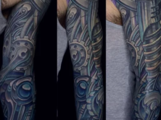 biomechanical-gears-pistons-blue-grey-full-sleeve-tattoo-terry-ribera-san-diego