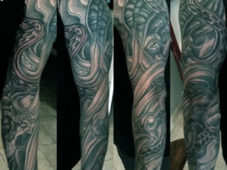 cover-up-biomechanical-black-grey-leg-sleeve-tattoo-terry-ribera-san-diego