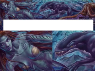 fine-art-mermaid-orca-octopus-painting-triptych-terry-ribera-san-diego