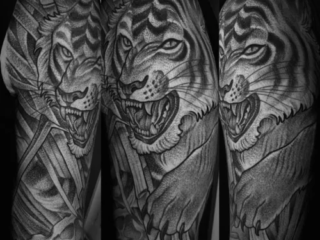 illustrative-black-grey-tiger-half-sleeve-tattoo-terry-ribera-san-diego