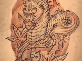 illustrative-neo-japanese-ryujin-dragon-flash-drawing-terry-ribera-san-diego