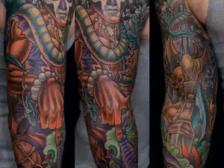 illustrative-neo-traditional-catrina-skeleton-sleeve-tattoo-terry-ribera-san-diego