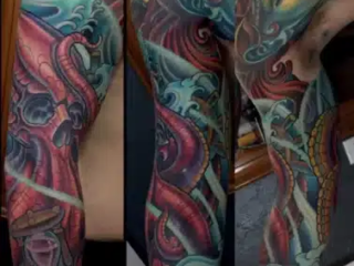 illustrative-neo-traditional-mermaid-kraken-full-sleeve-tattoo-terry-ribera-san-diego