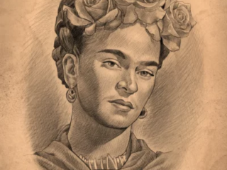 tattoo-sketch-woman-portrait-roses-pencil-terry-ribera-san-diego